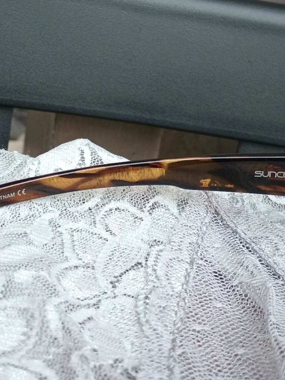 Wrap Style Polarized Sunglasses by Suncloud, OS, shades of brown & amber, EPC